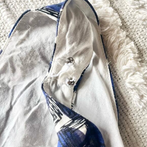 Boden Nancy Dress in Navy Etched Spot size 4R - Picture 12 of 13